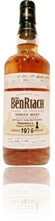 BenRiach 1976 cask #3029 Shinanoya