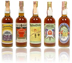 Highland Fusilier 21yo labels