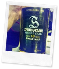 Springbank 18 Years Single Cask - The Nectar