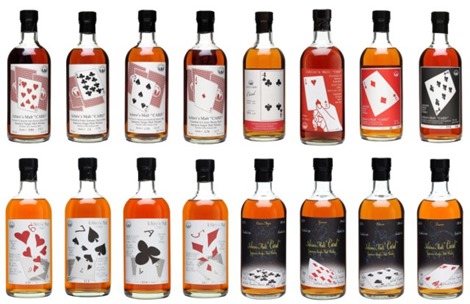 Hanyu cards whisky