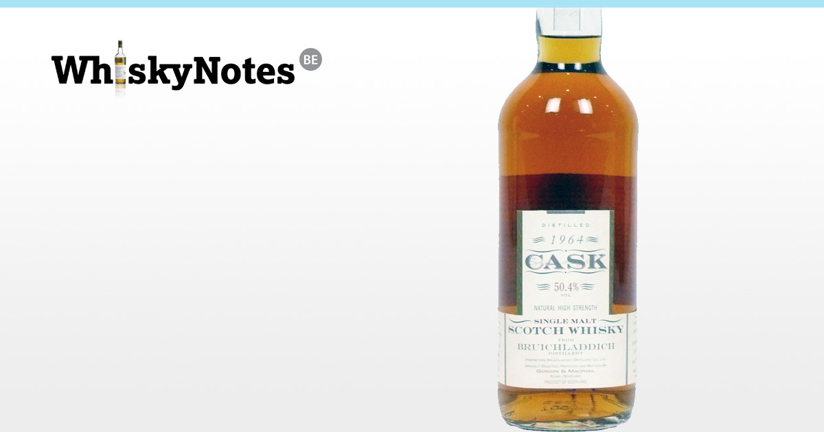 bruichladdich 1964 gm cask