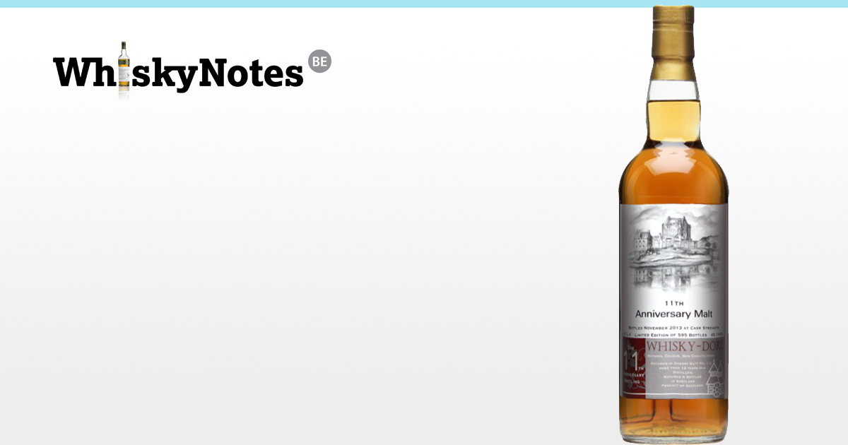 11th anniversary blended whisky doris