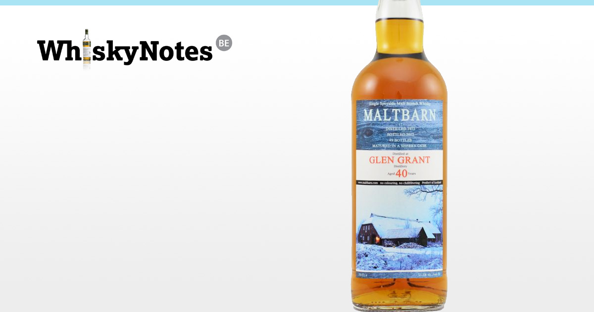 glen grant 1972 maltbarn 2012