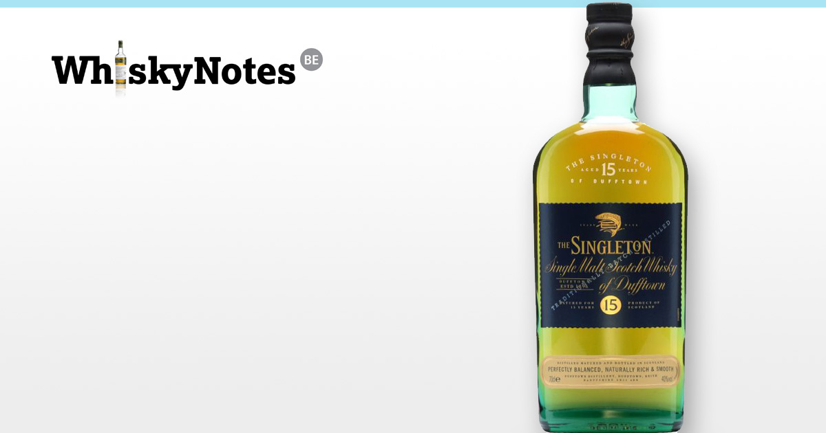 singleton of dufftown 15 years