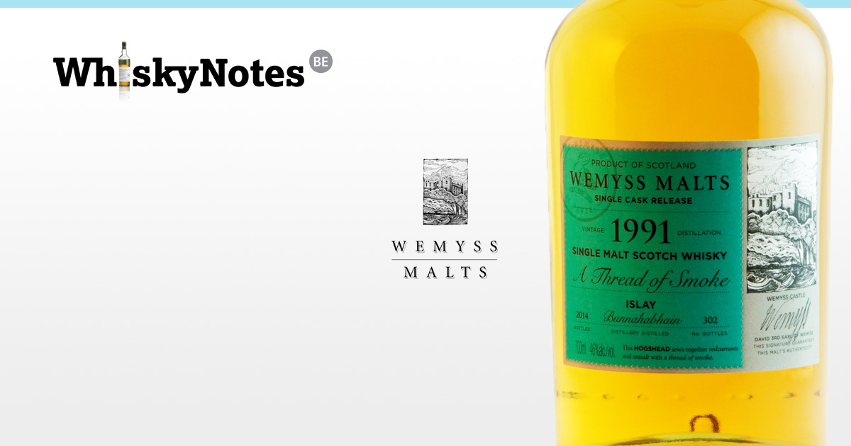 bunna 1991 wemyss malts