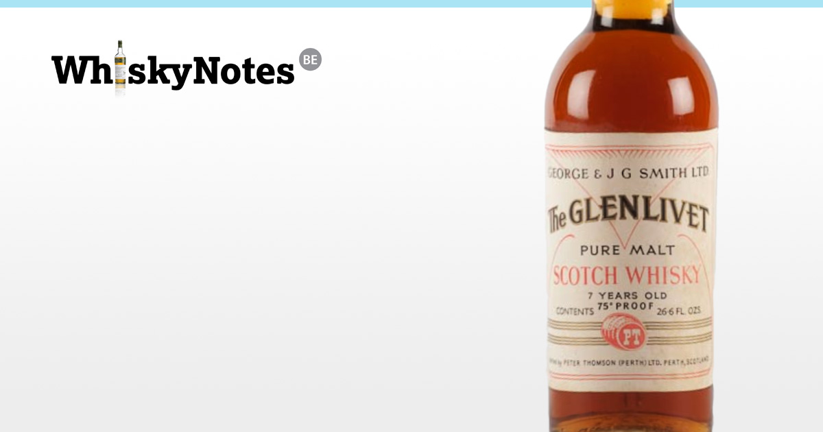 glenlivet 7years peter thomson