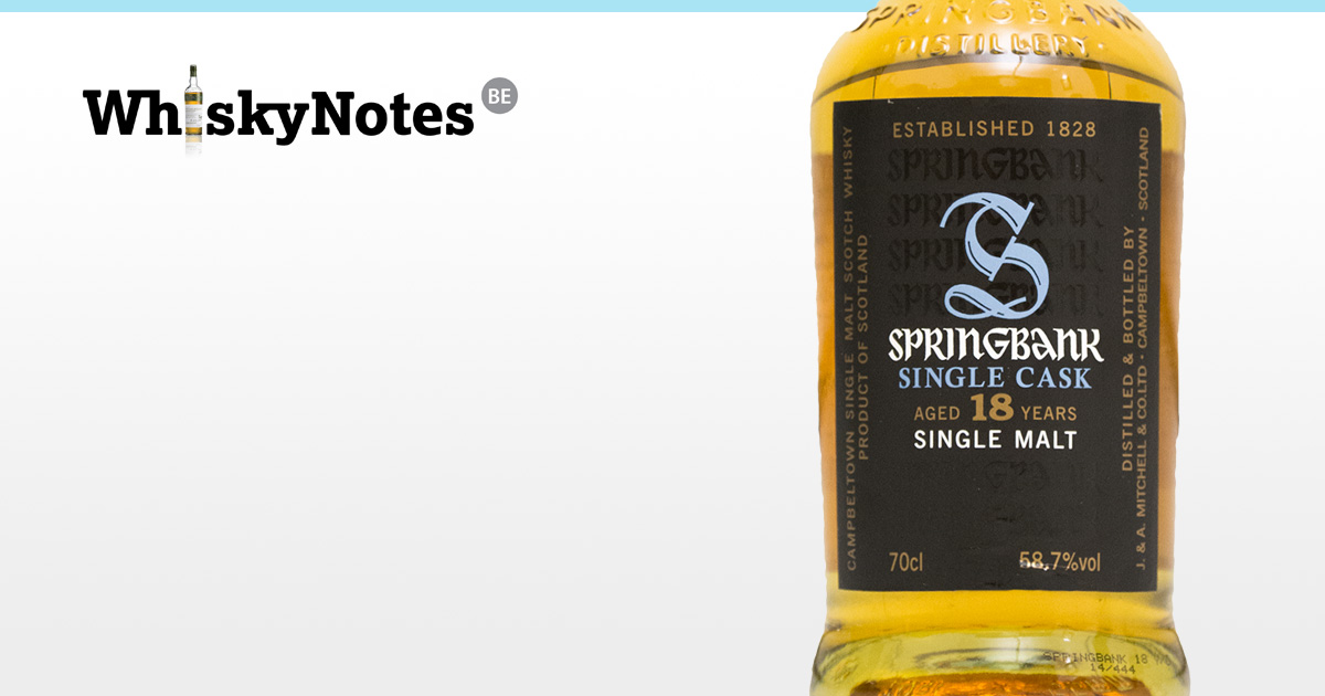 springbank 18 nectar