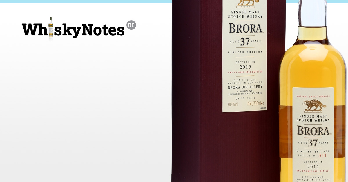 brora 37yo 1977 special release 2015