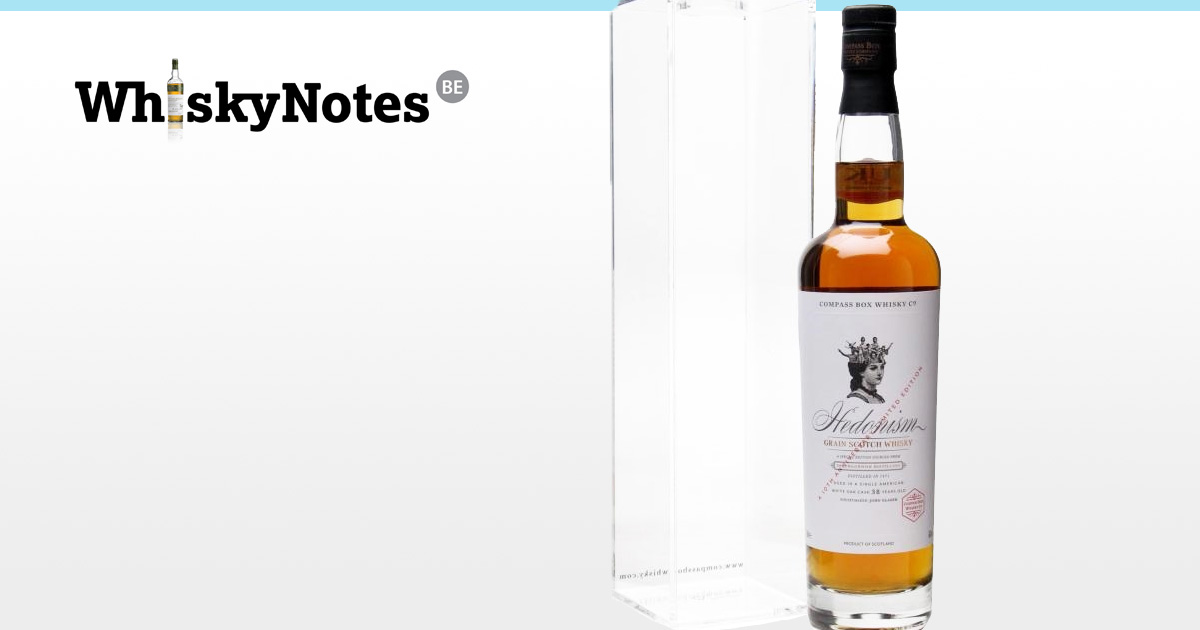 compass box hedonism 10th anniversary