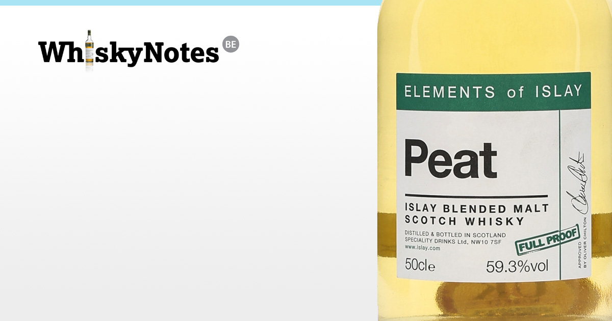 Elements of Islay Peat Full Proof | WhiskyNotes review