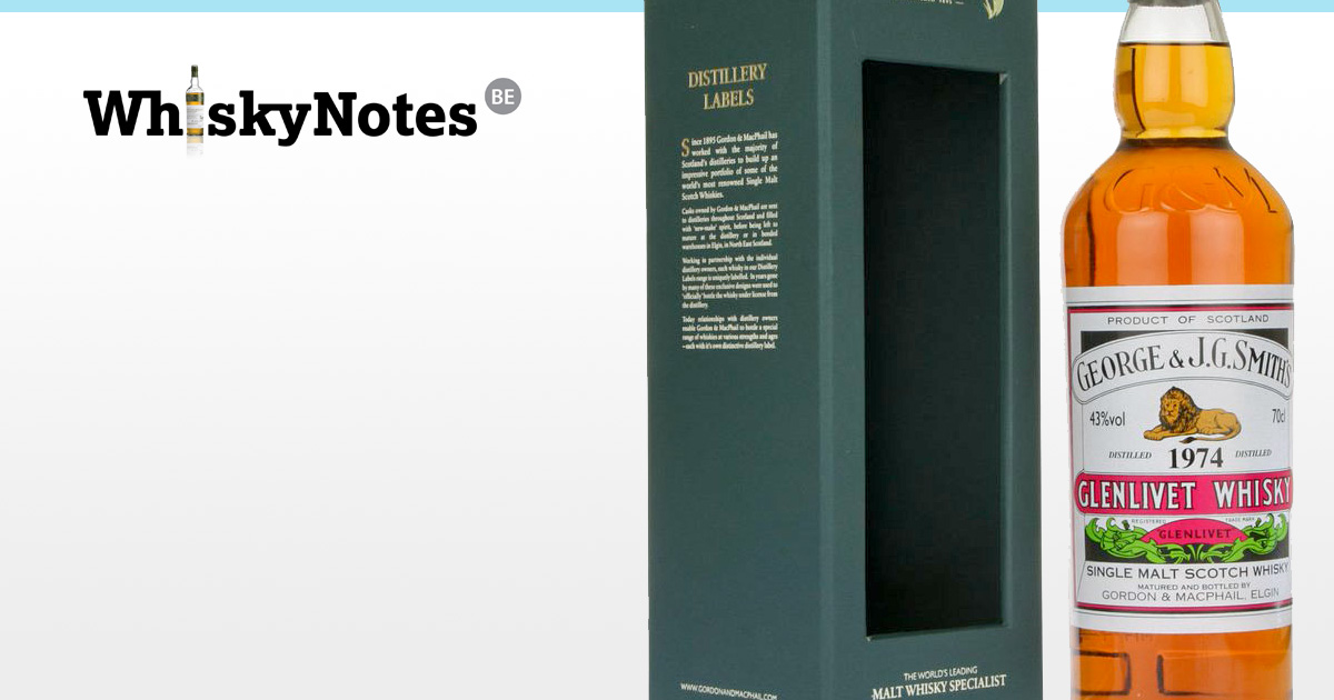 glenlivet 1974 gordon macphail smiths