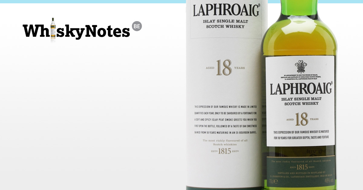 laphroaig 18 year old