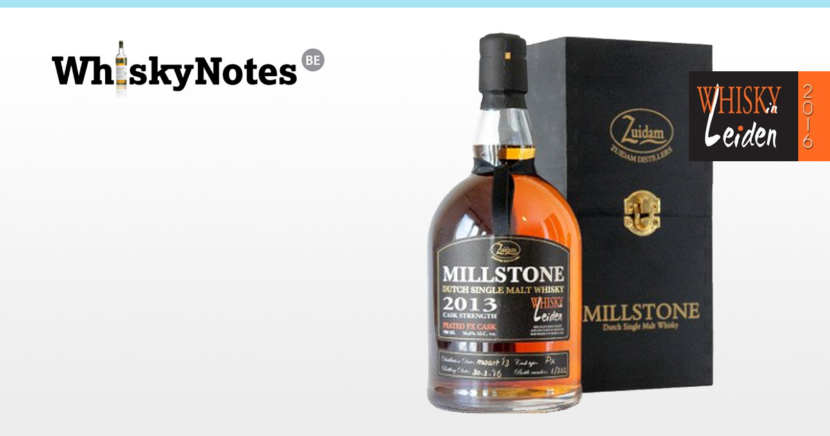 millstone 2013 px whisky in leiden