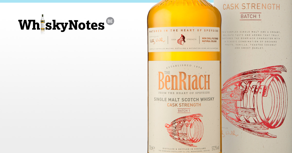 benriach cask strength batch1