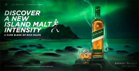 Johnnie Walker Island Green