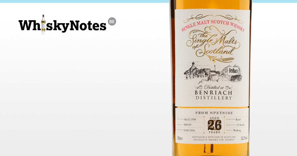 benriach 1990 26yo smos