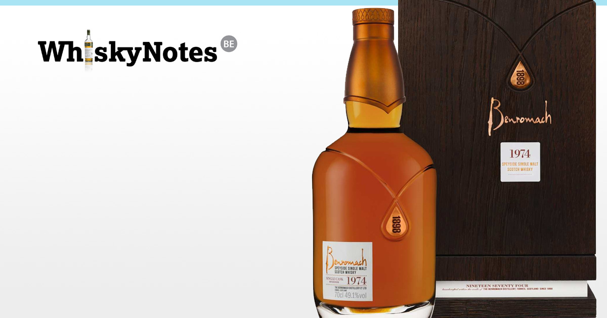 benromach 1974 single cask 1583 41yo