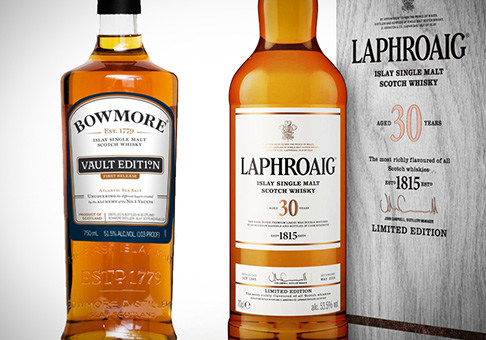 Laphroaig 30 Years / Bowmore Vault Edition