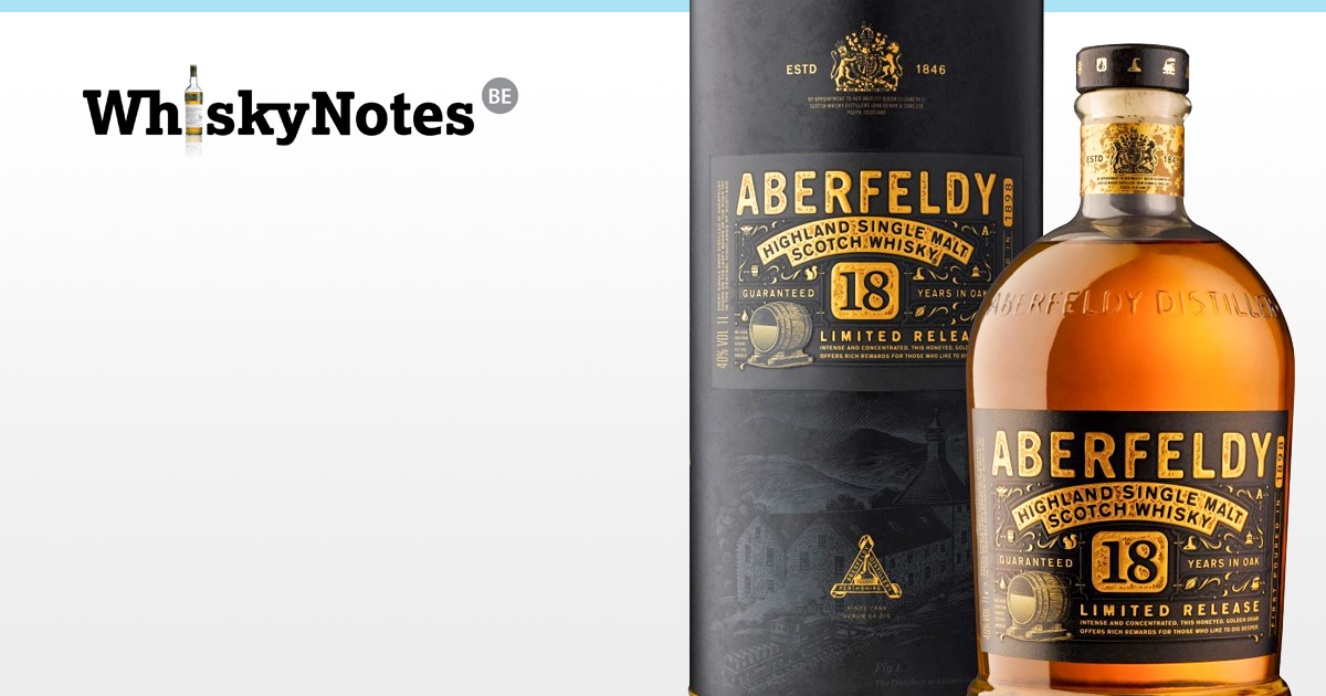 aberfeldy 18yo whisky