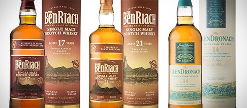 BenRiach 17yo PX // BenRiach 21yo Tawny Port // GlenDronach 14yo Virgin Oak