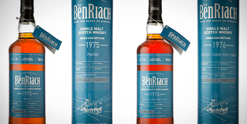 BenRiach single casks - Batch 13