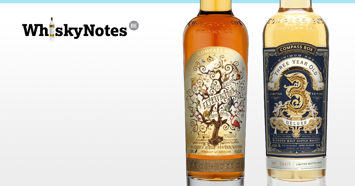 compass box spice tree extravaganza whisky 3yo deluxe news