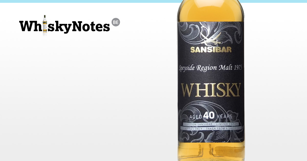 speyside region 1975 sansibar