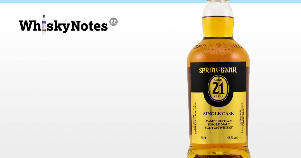springbank 21yo nectar