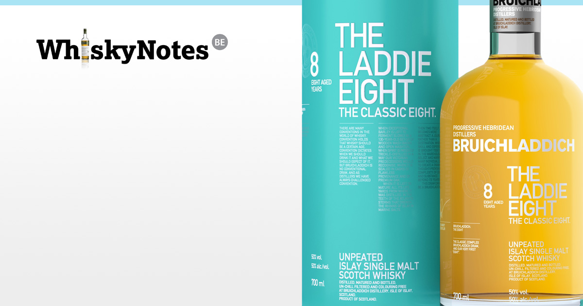 Bruichladdich The Laddie Eight | WhiskyNotes review Bruichladdich The Laddie Eight | WhiskyNotes review