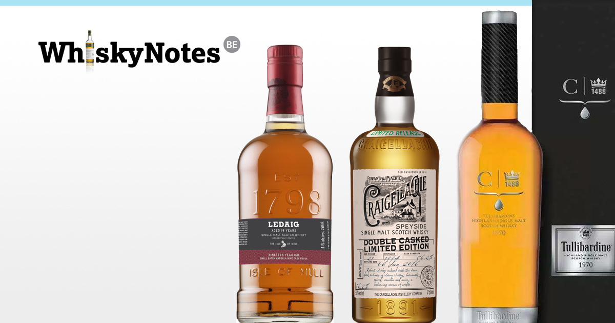news ledaig craigellachie tullibardine ardbeg an oa
