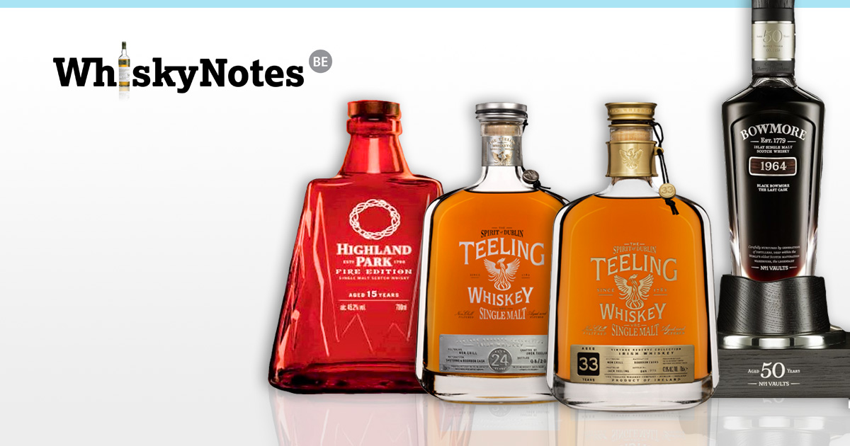 whisky news highland park fire teeling bowmore black