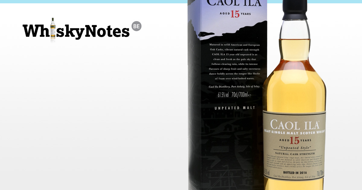 caol ila 15 unpeated 2016