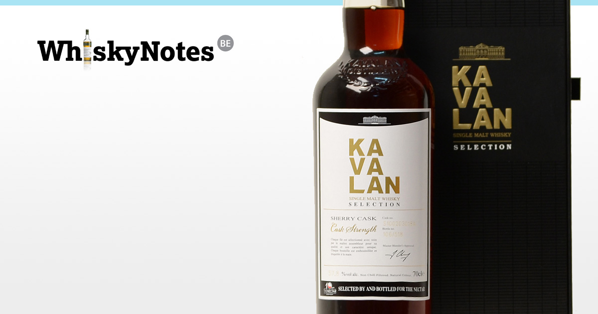 kavalan selection sherry nectar 2016