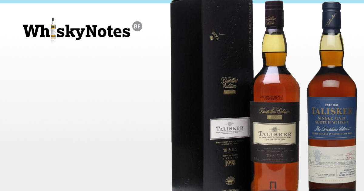 talisker distillers edition 1998 2006