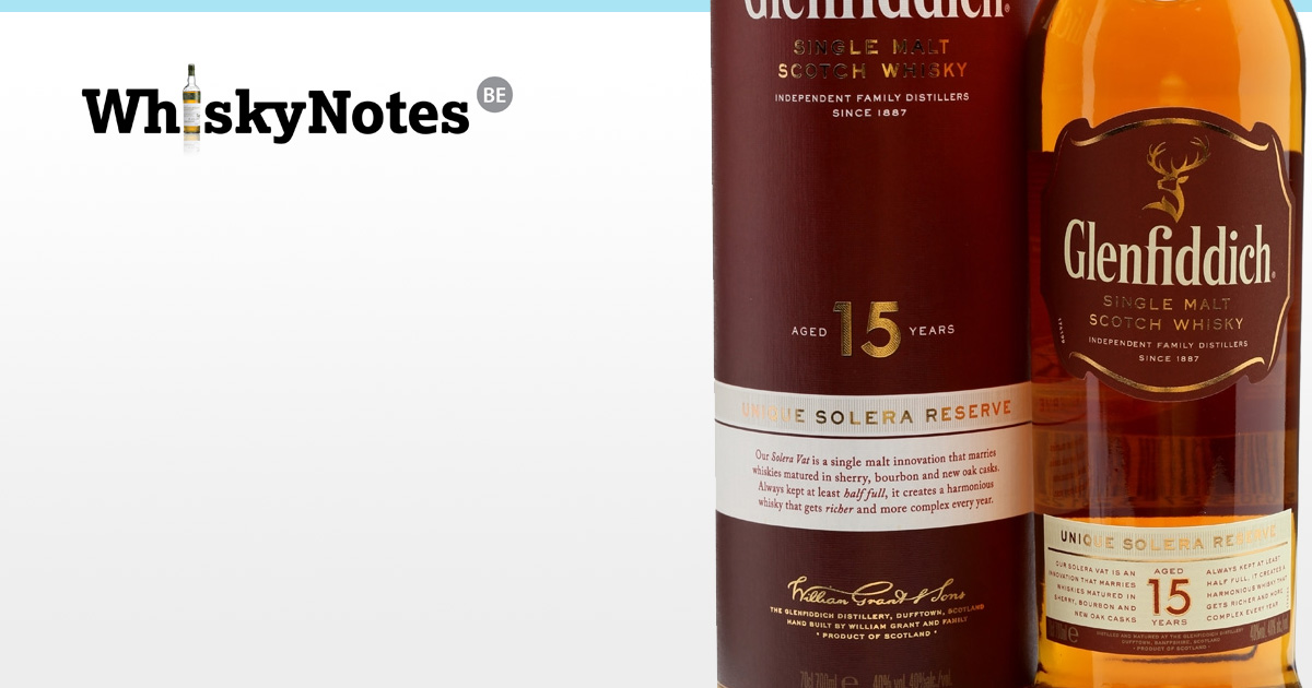 glenfiddich 15yo solera