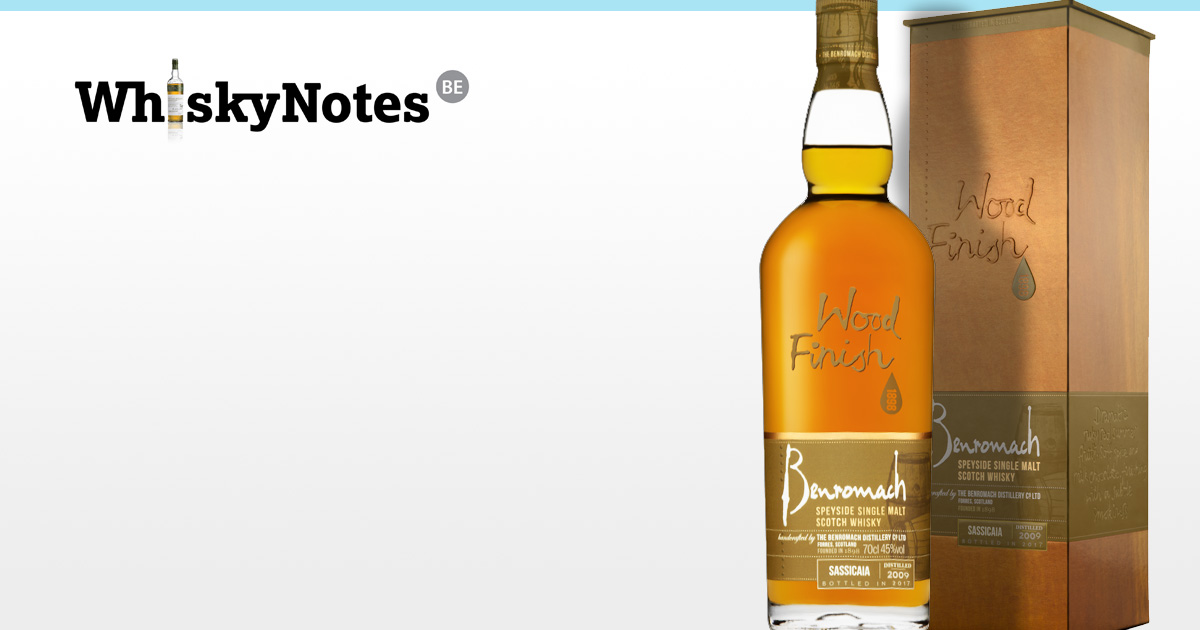 benromach sassicaia 2009 wood finish