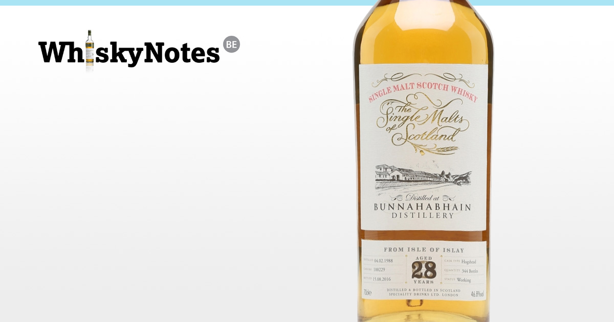 bunnahabhain 1988 SMOS