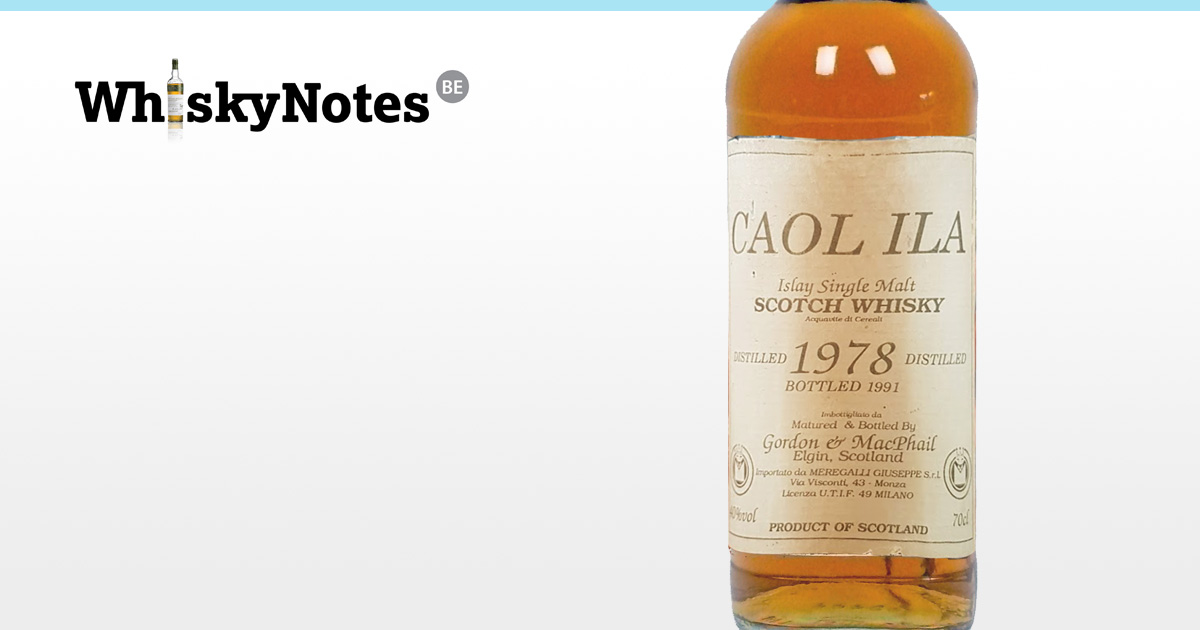 caol ila 1978 gm meregalli