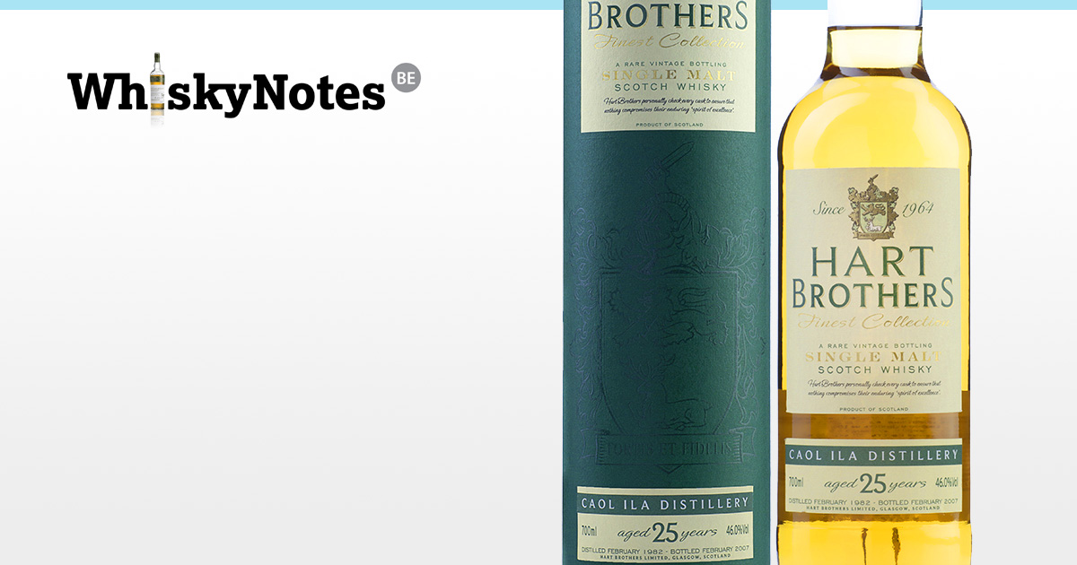 caol ila 25yo 1982 hart brothers