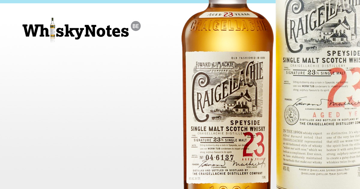 craigellachie 23 yo