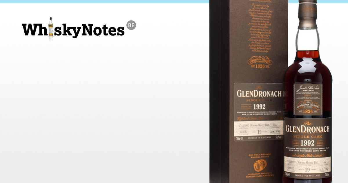 glendronach 1992 1123