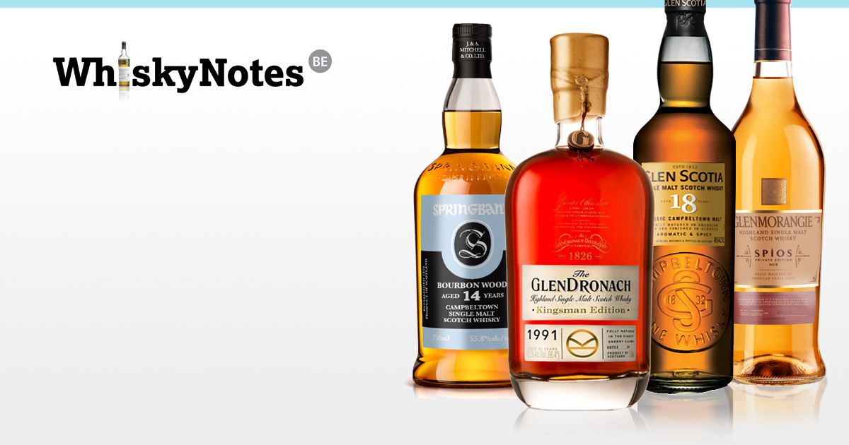 glendronach kingsman glenmorangie spios springbank bourbon wood