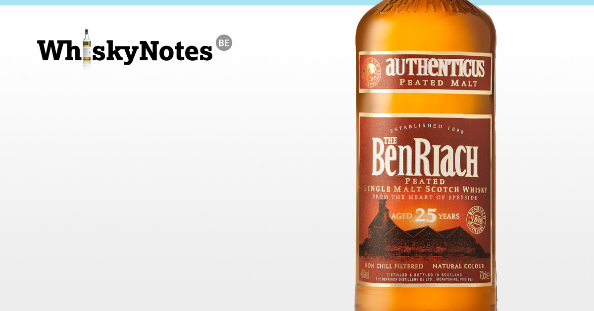 benriach 25yo authenticus