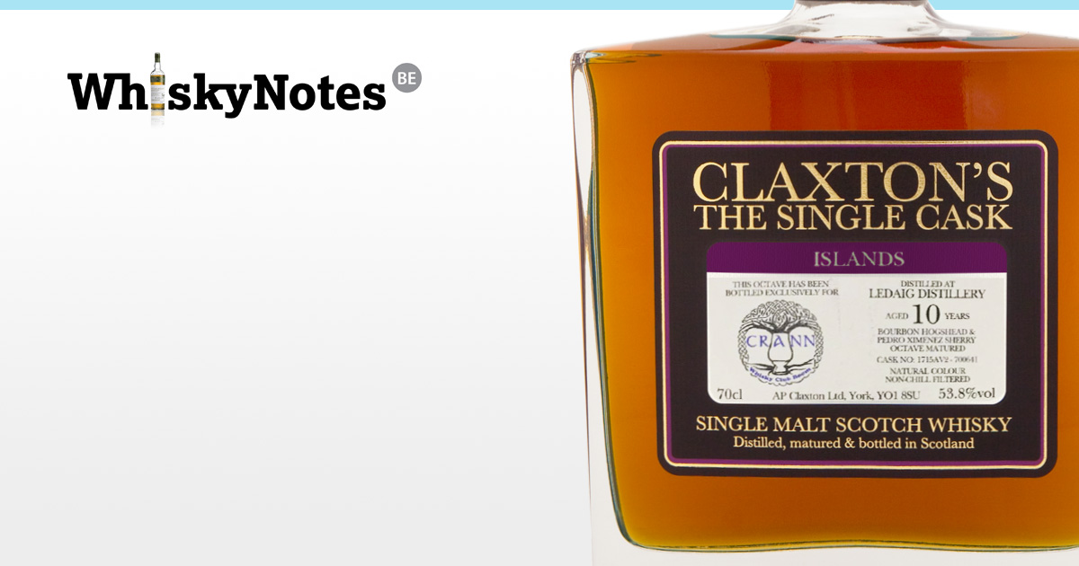 ledaig 10yo claxtons crann