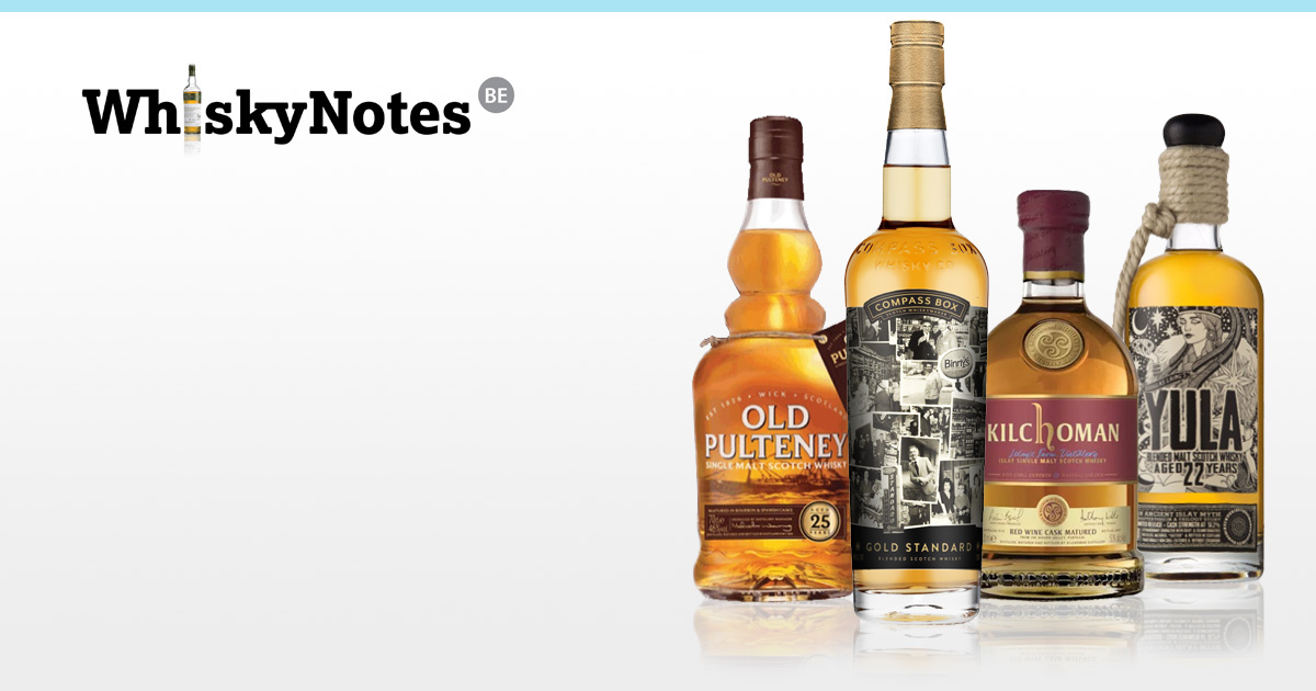 news old pulteney kilchoman yula compass box