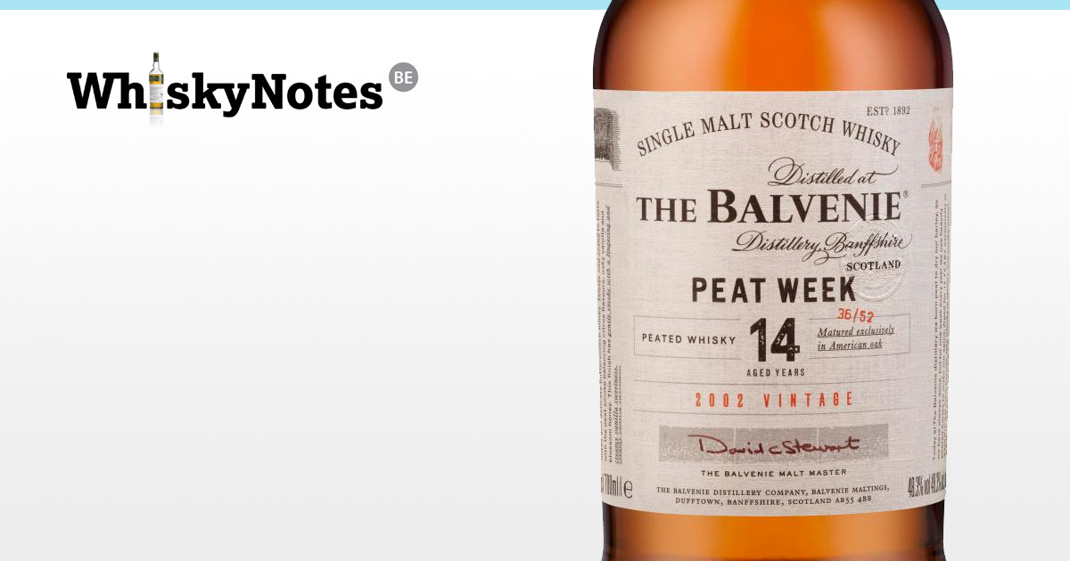 balvenie peat week