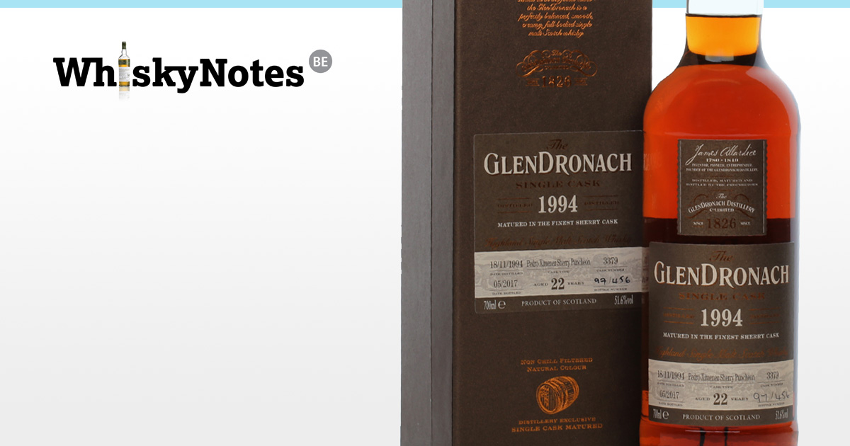 glendronach 1994 cask 3379