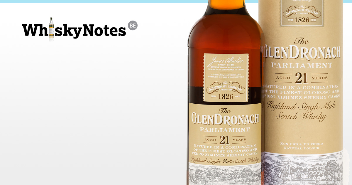 glendronach 21yo parliament