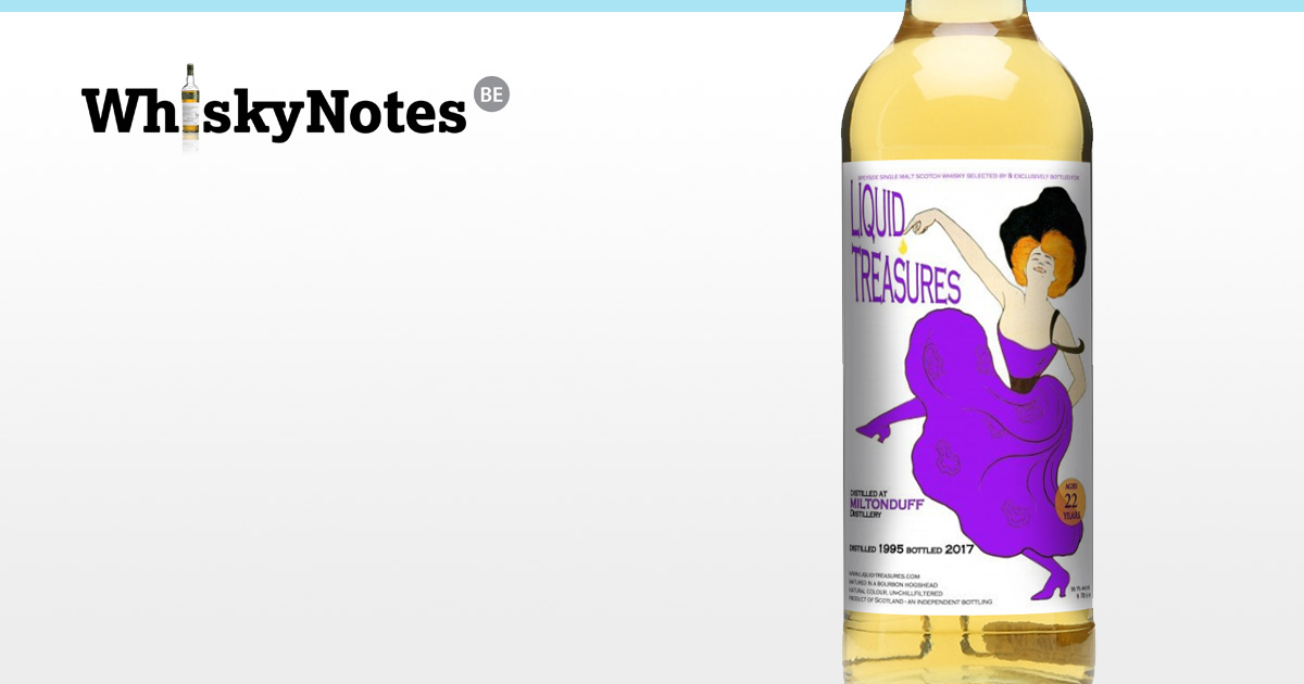 miltonduff 1995 22yo liquid treasures