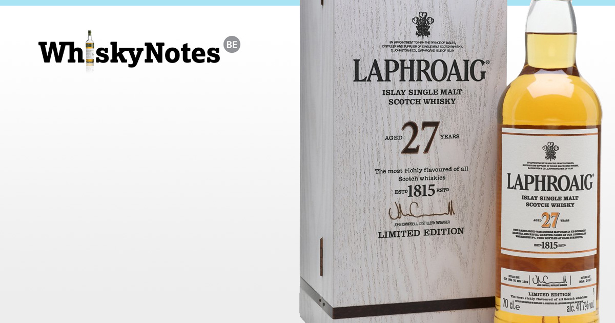 laphroaig 27 year old